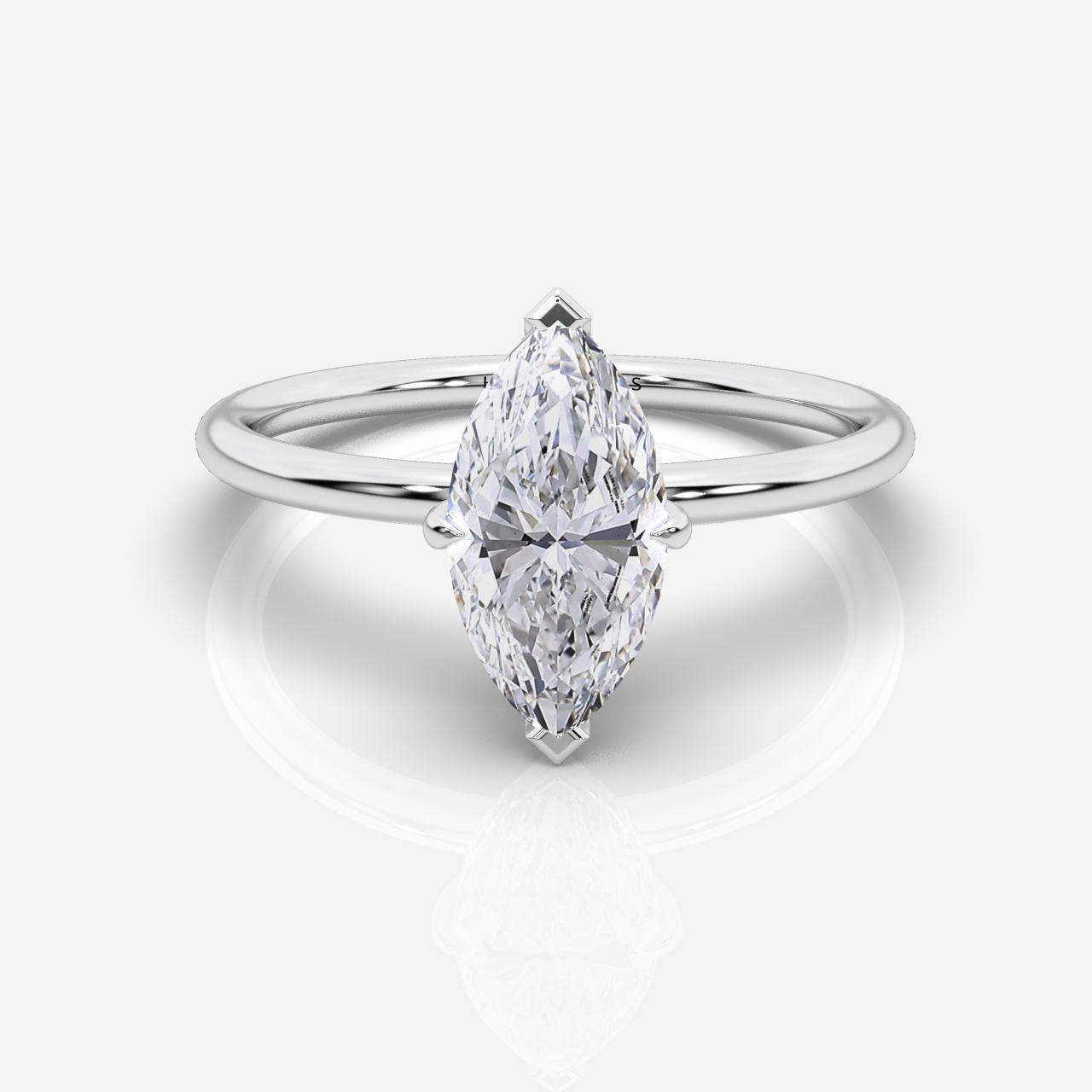 Juliette Hidden Halo Marquise